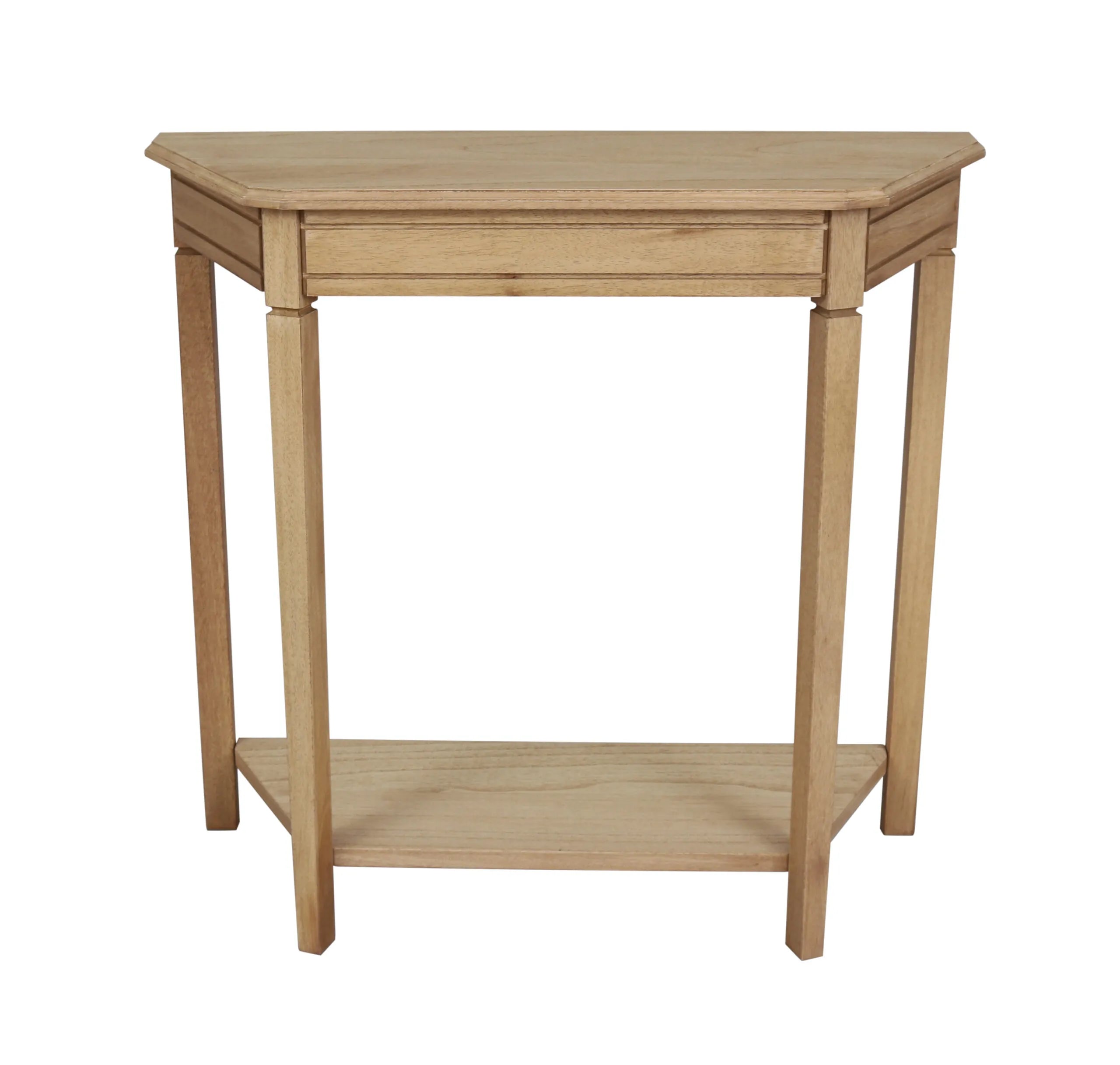 Alice Ash Half Moon Console Table