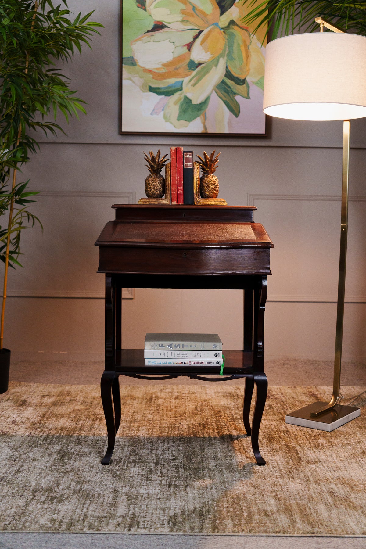 Antique Mahogany Davenport