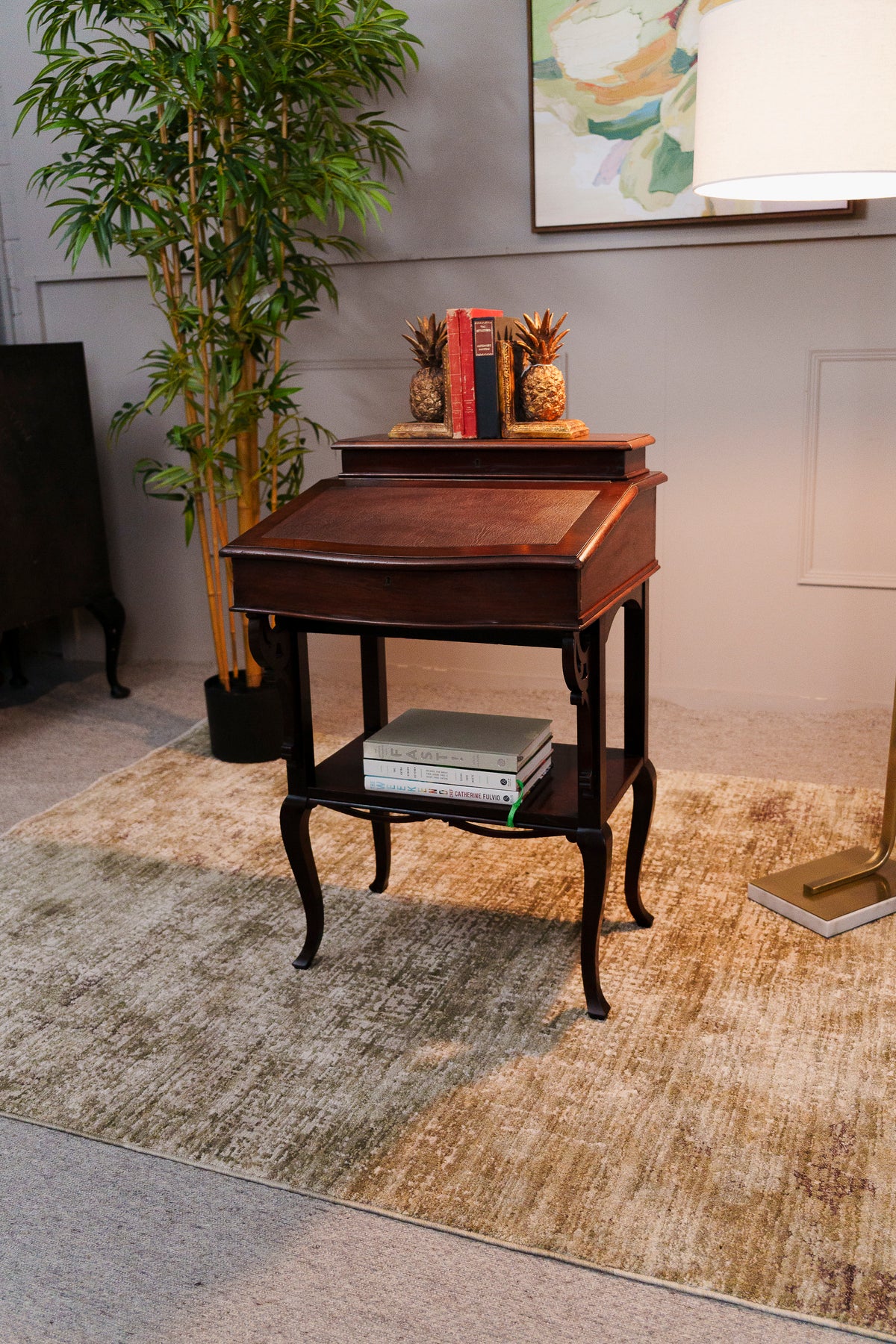 Antique Mahogany Davenport
