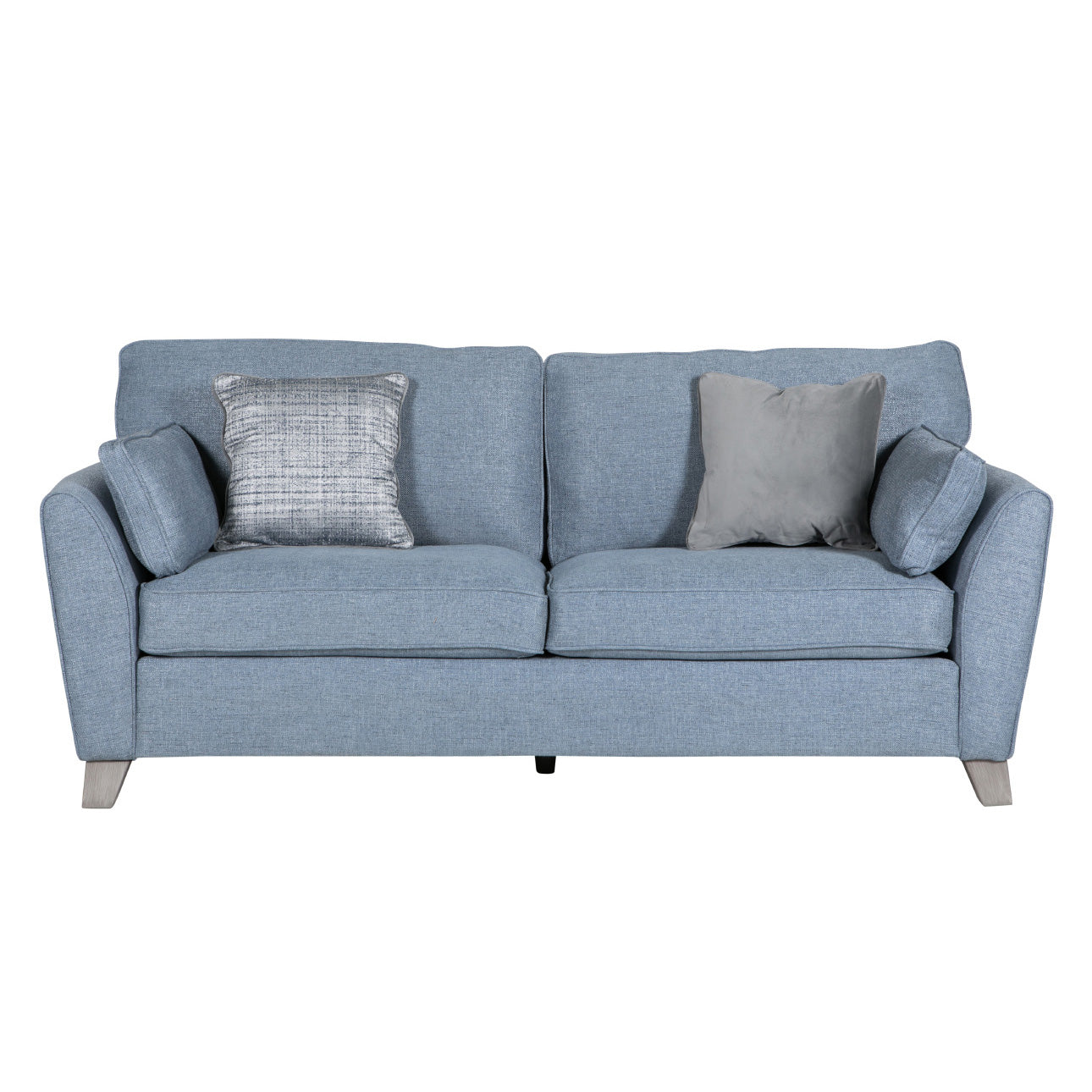 Cantrell 3 Seater Blue Sofa