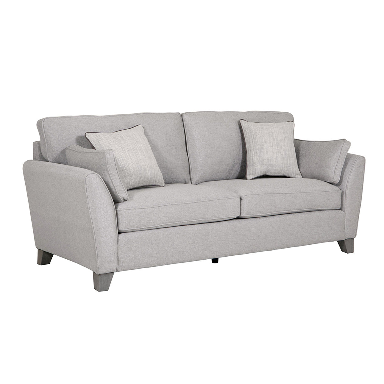 Cantrell 3 Seater Light Grey Sofa