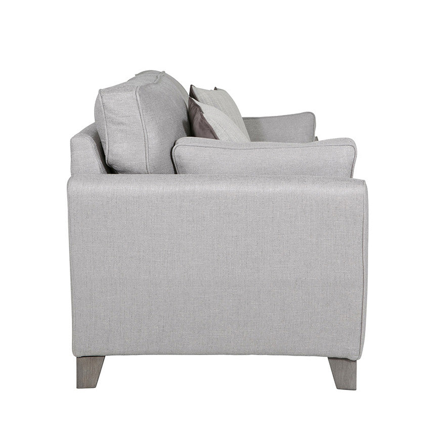Cantrell 3 Seater Light Grey Sofa