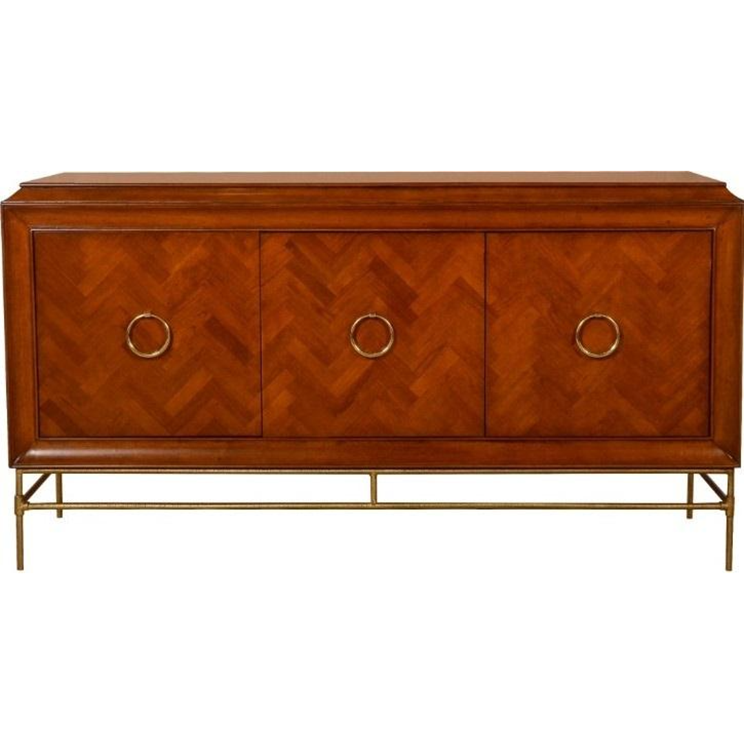 Claridge 3 Door Sideboard ā Cherry Oak