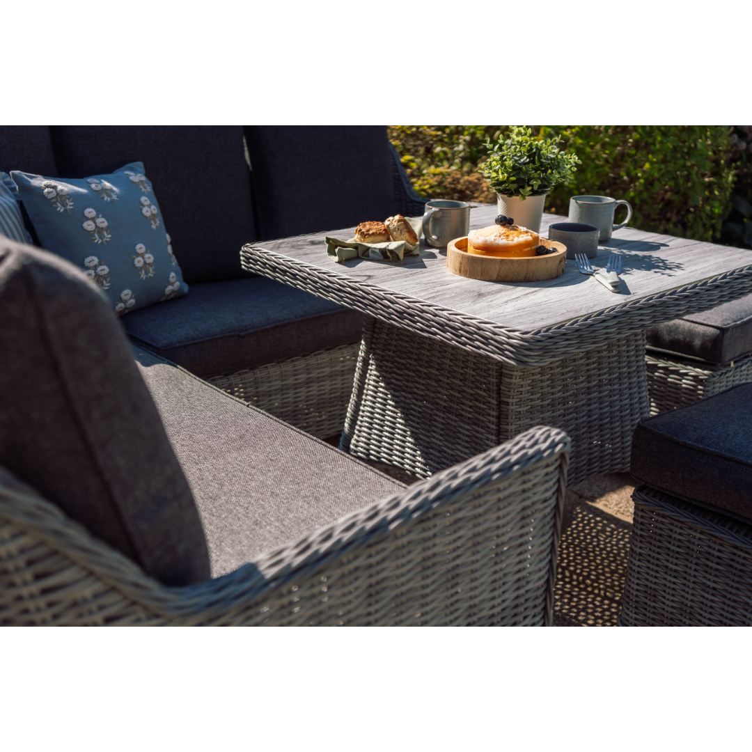 Curracloe Mini Corner Lounge Set – Grey