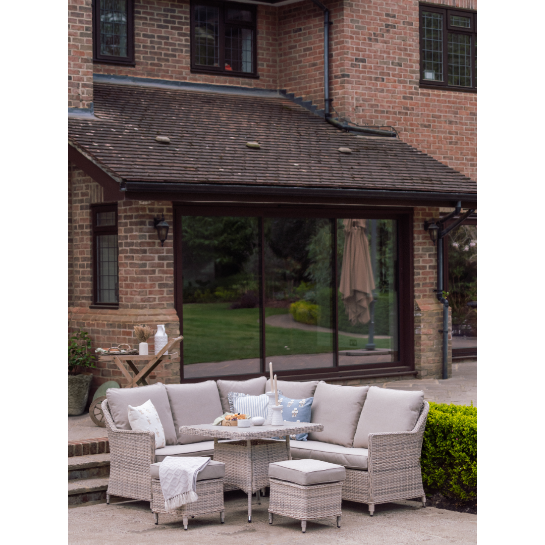 Curracloe Mini Corner Lounge Set – Natural