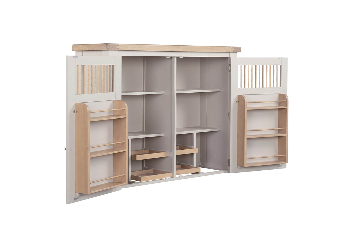 Doune Larder Hutch - Taupe