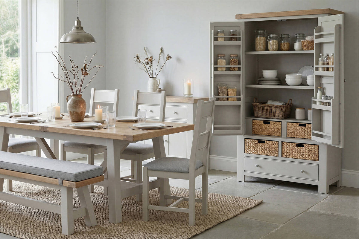 Doune Full Length Larder Taupe