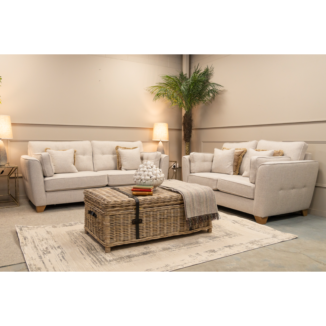 Dylan Fabric 4 Seater Sofa