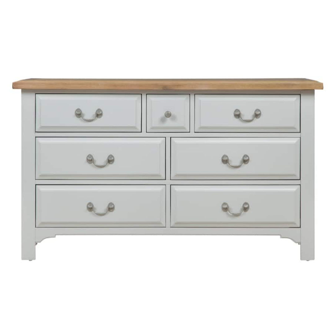 Eve 7 Drawer wide chest inspired by Eden
