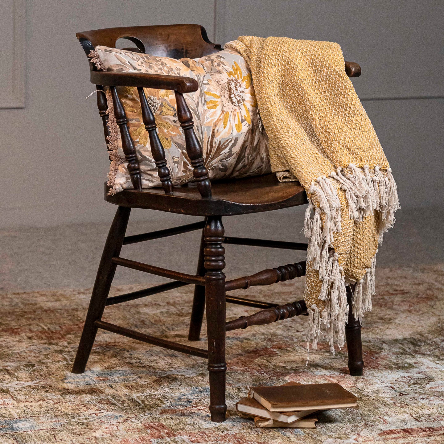 Elm Captains Armchair