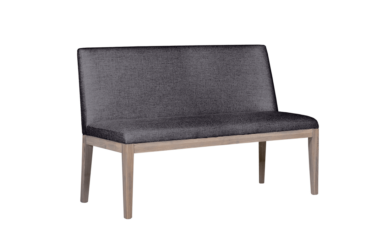 Falun Short Bench Dark Grey