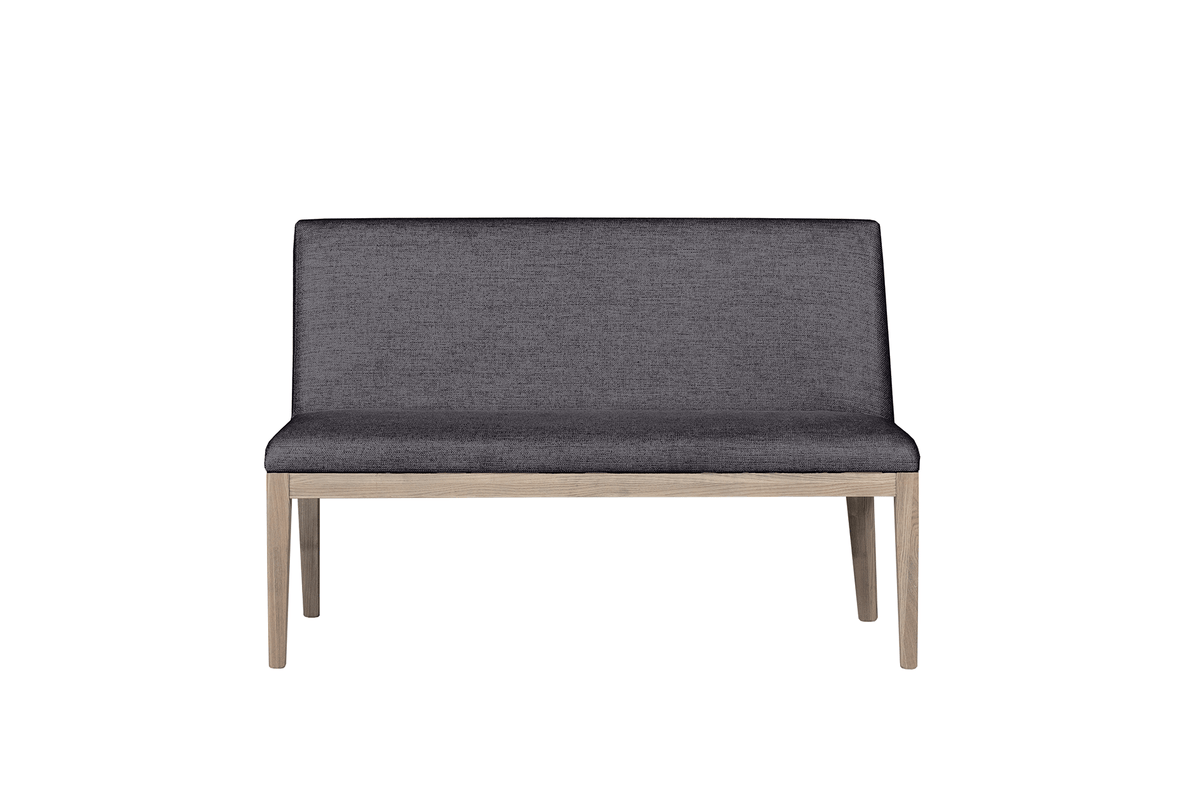 Falun Short Bench Dark Grey
