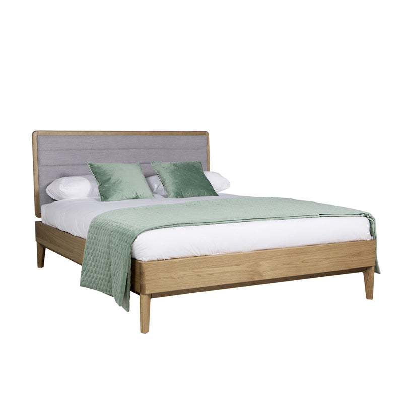 Hadley Oak King Bed Frame