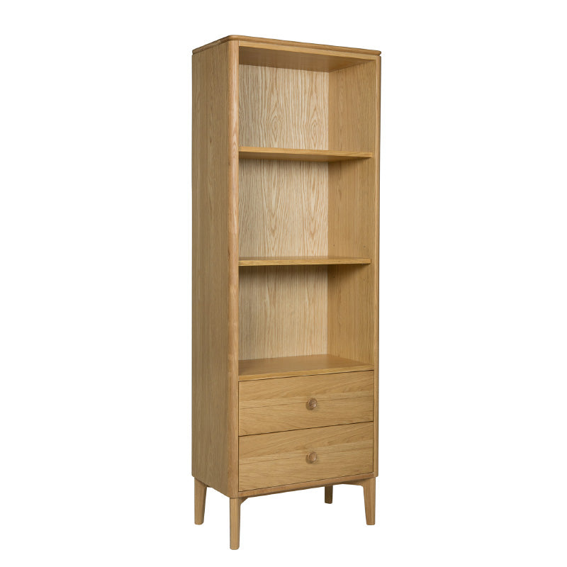 Hadley Open Storage Unit Oak Natural