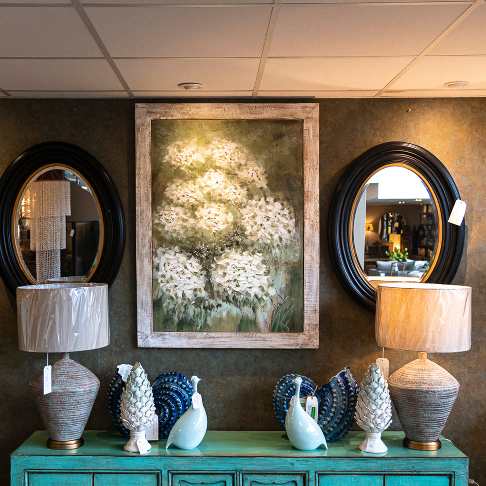 Hand Painting with wooden frame