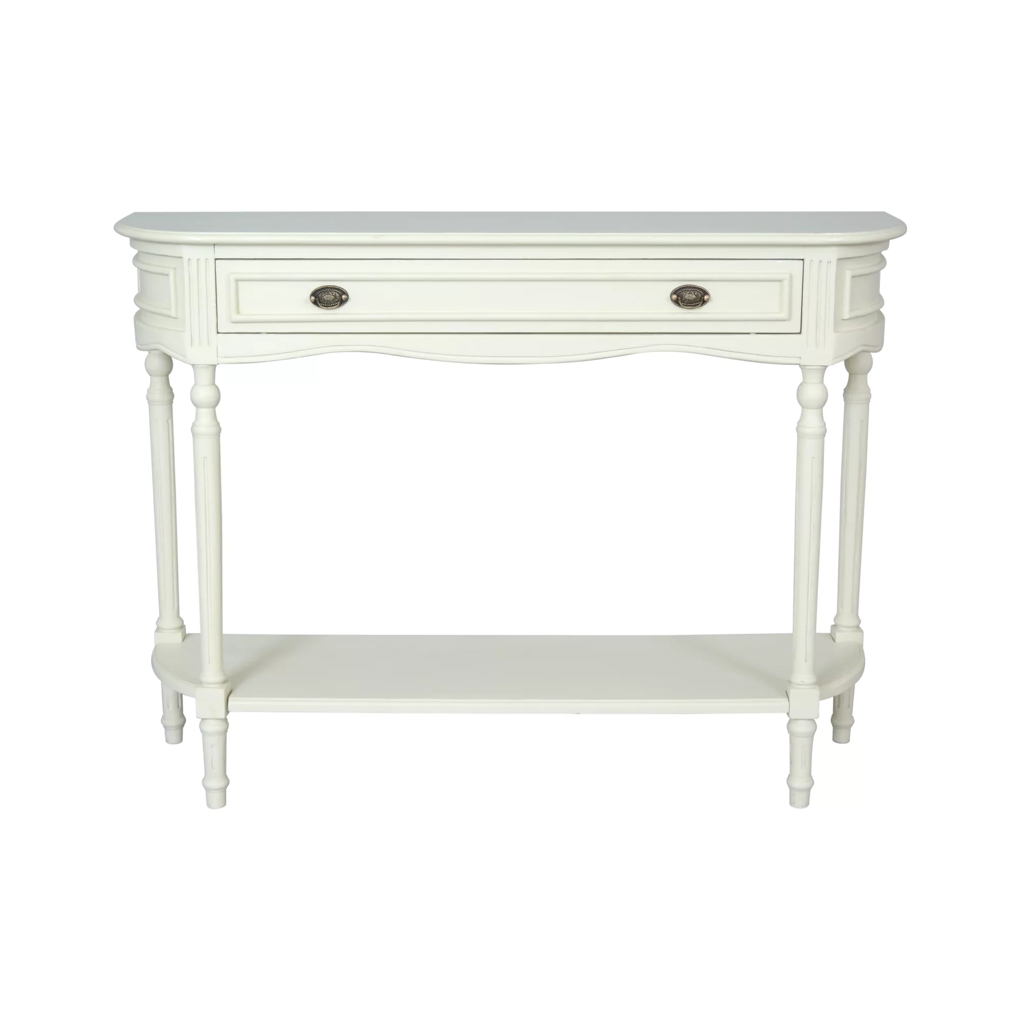 Hermitage 1 Drawer Console Table with Shelf