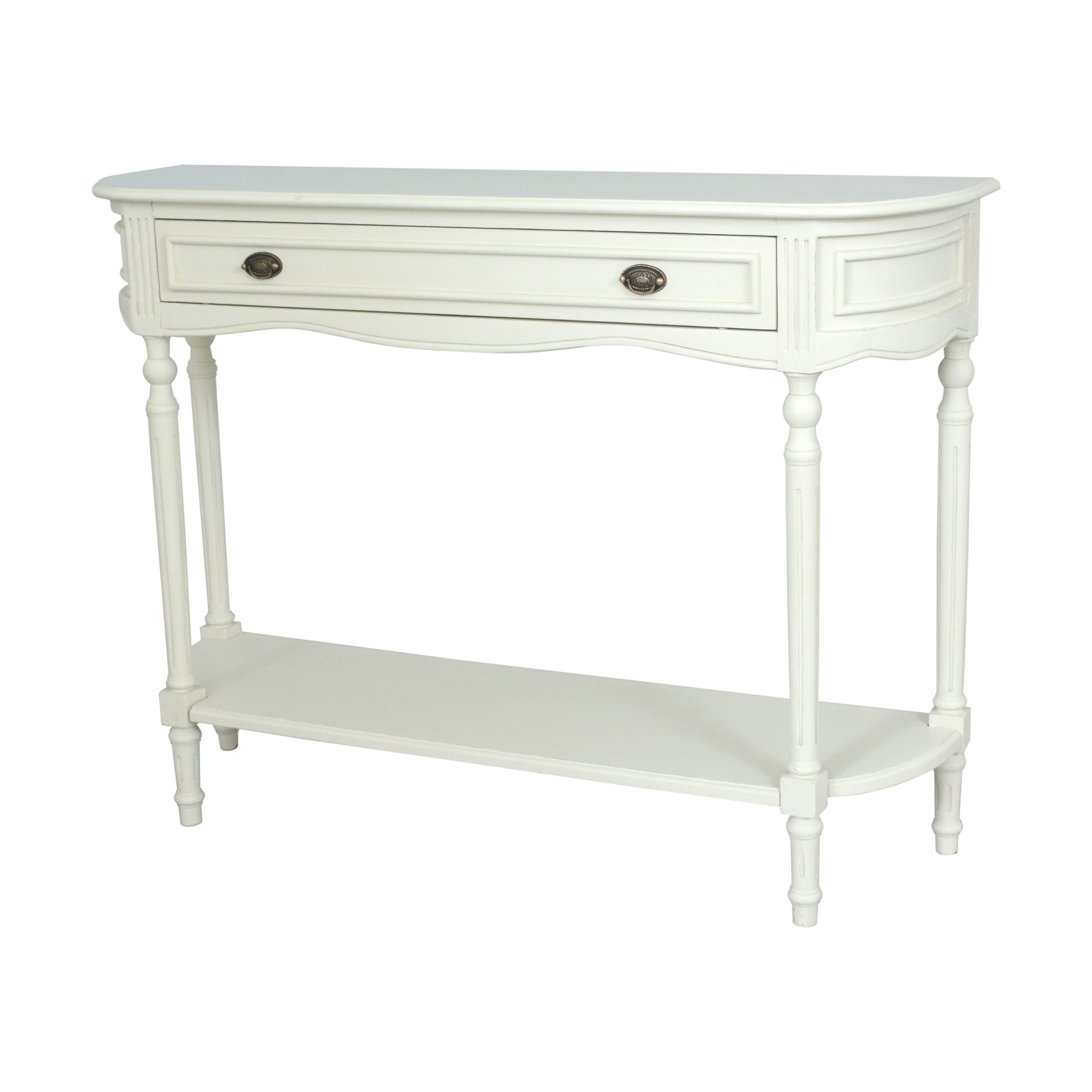 Hermitage 1 Drawer Console Table with Shelf