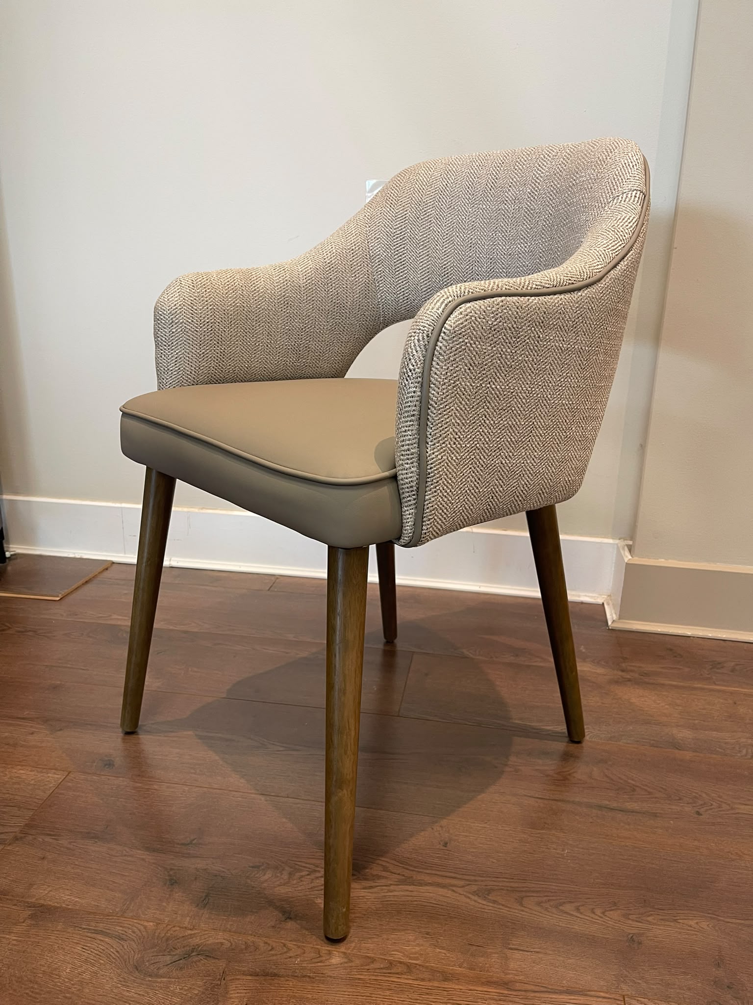 Porta Dining Chair - Rubberwood legs