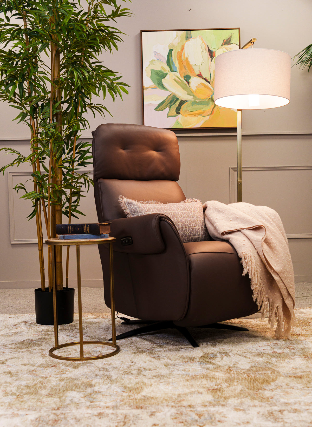 Jerico Leather Recliner Chair