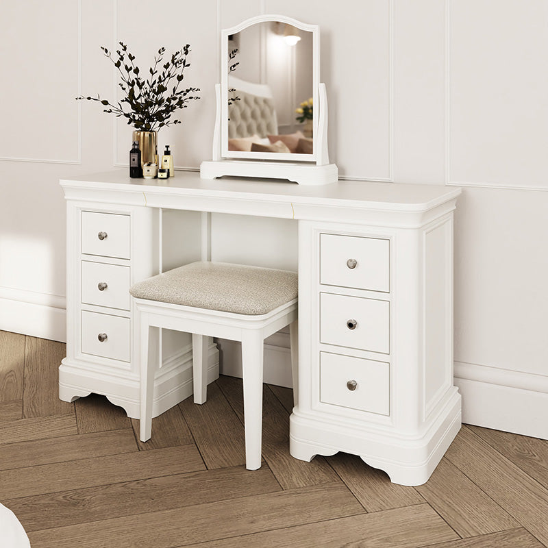 Mabel Dressing table, stool and mirror set