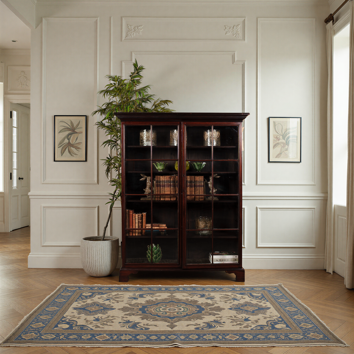 Mahogany Bookcase