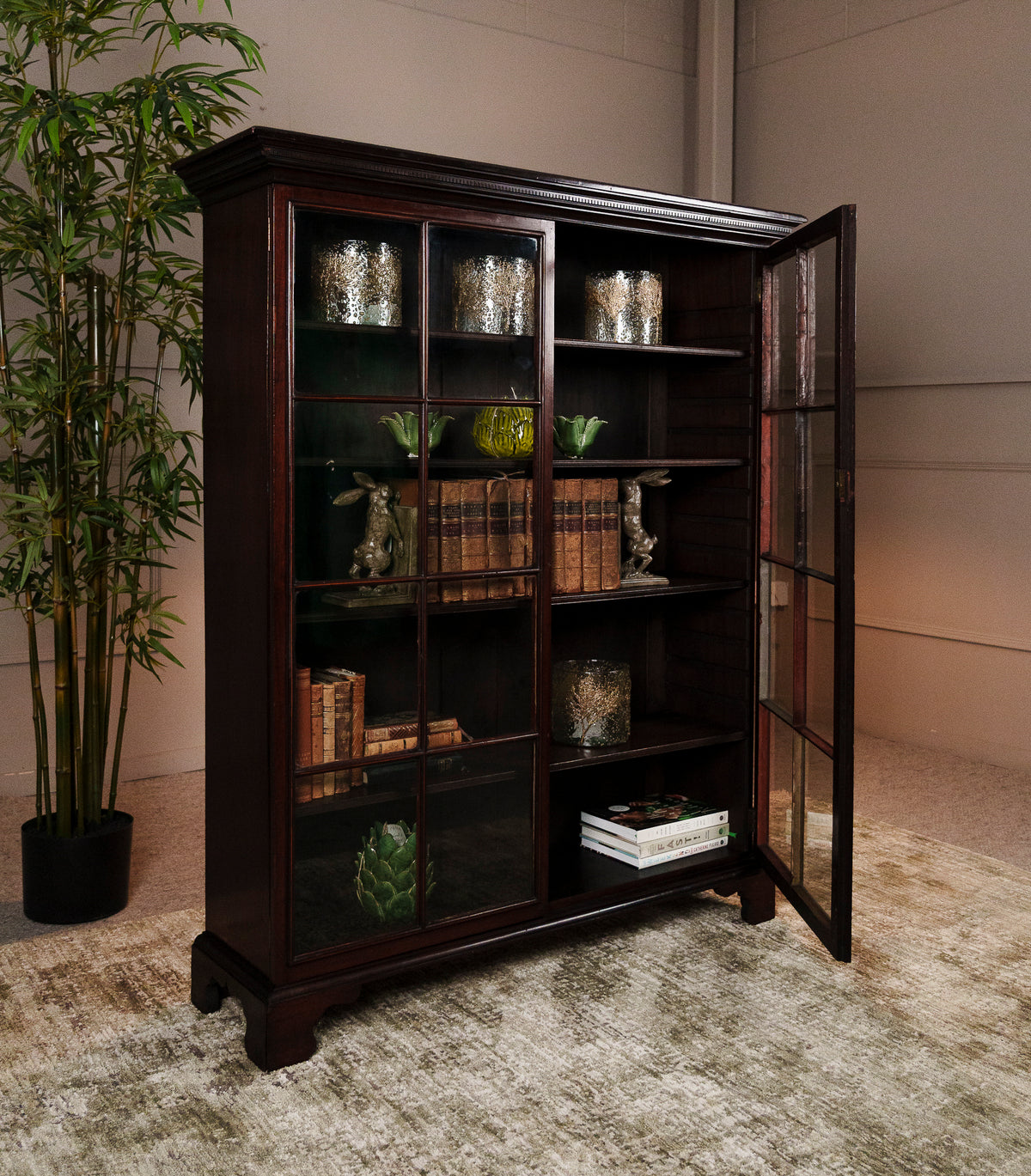 Mahogany Bookcase