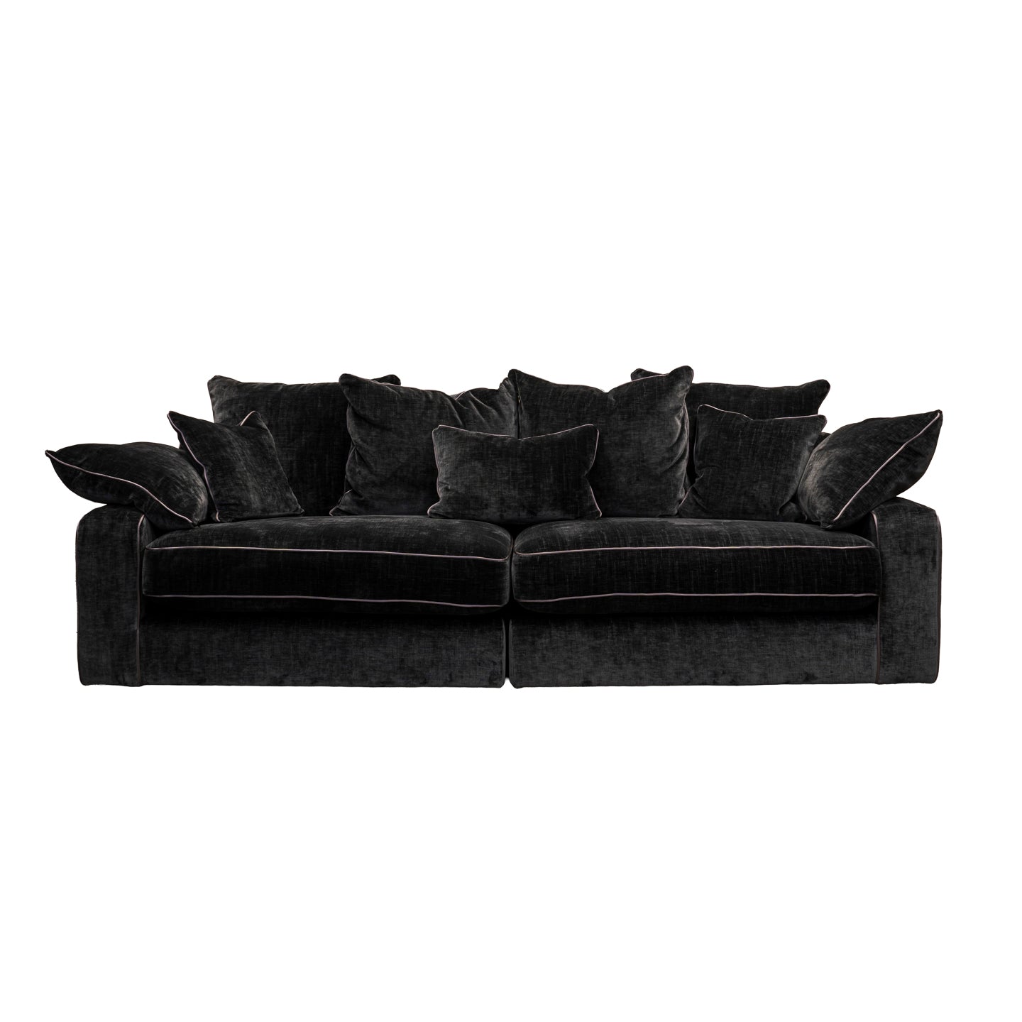 Marilyn Large Split Sofa with Pillow Back - Zelda Charcoal
