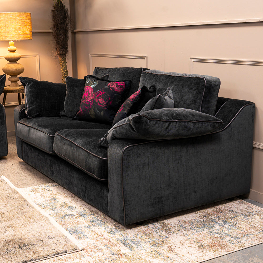 Marilyn Small Sofa with Standard Back - Zelda Charcoal