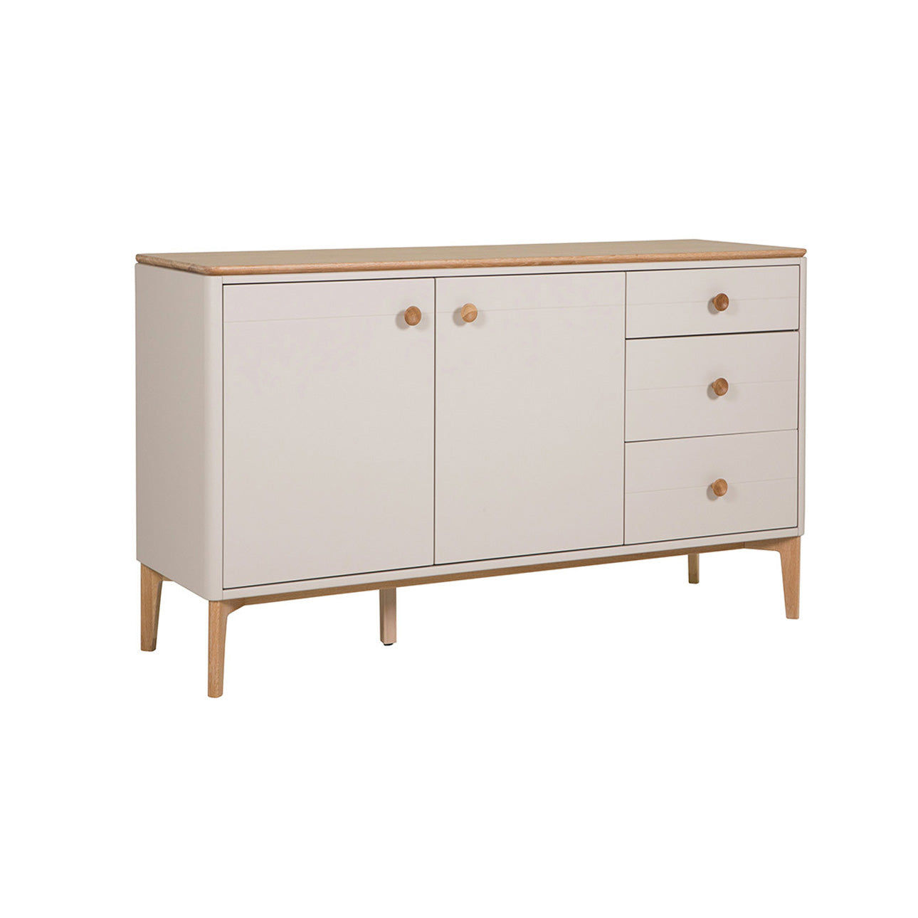Moderna Large Oak Sideboard
