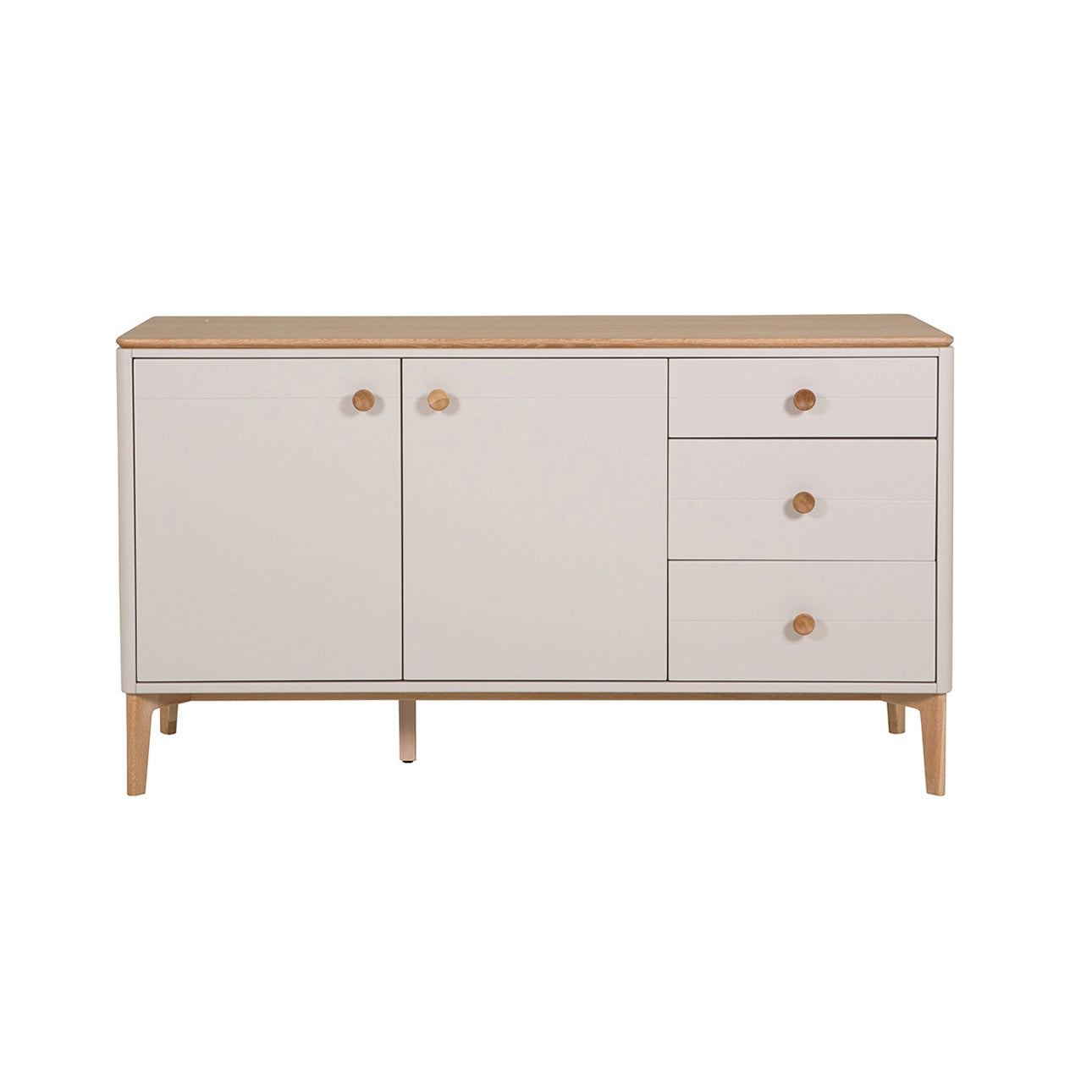 Moderna Large Oak Sideboard