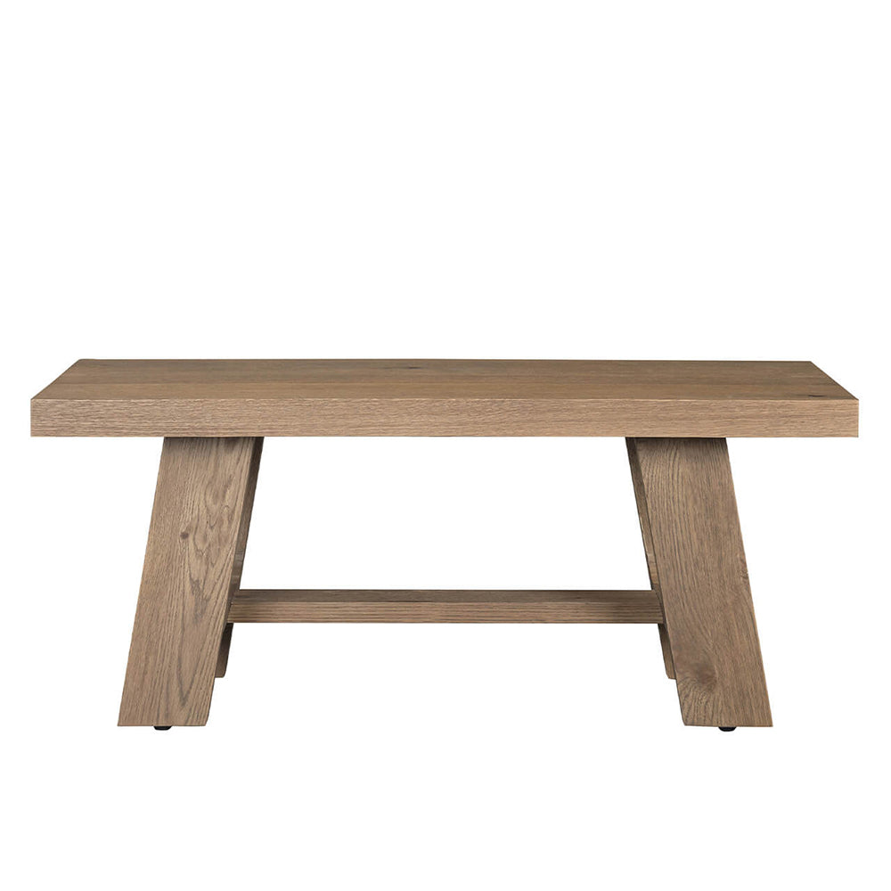 Massimo Narrow Coffee Table – Cashew Wood Finish