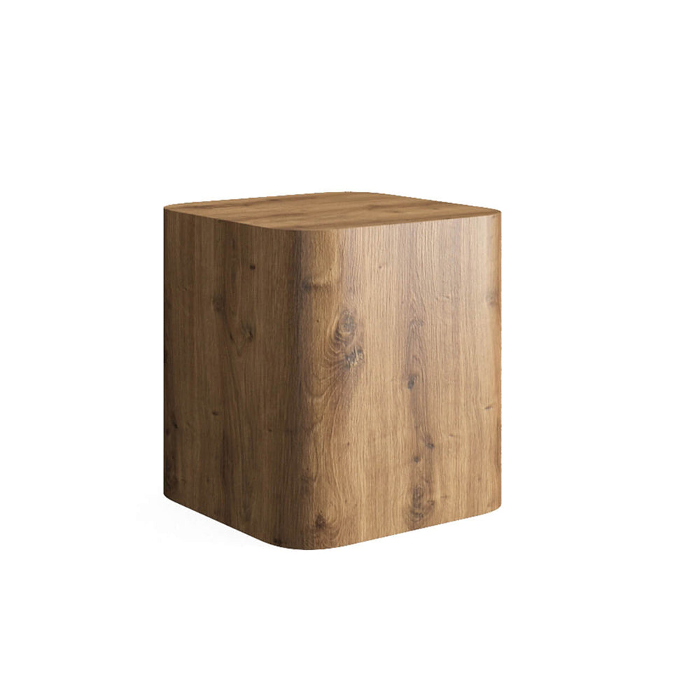 Massimo Lamp Side Table – Cashew Wood