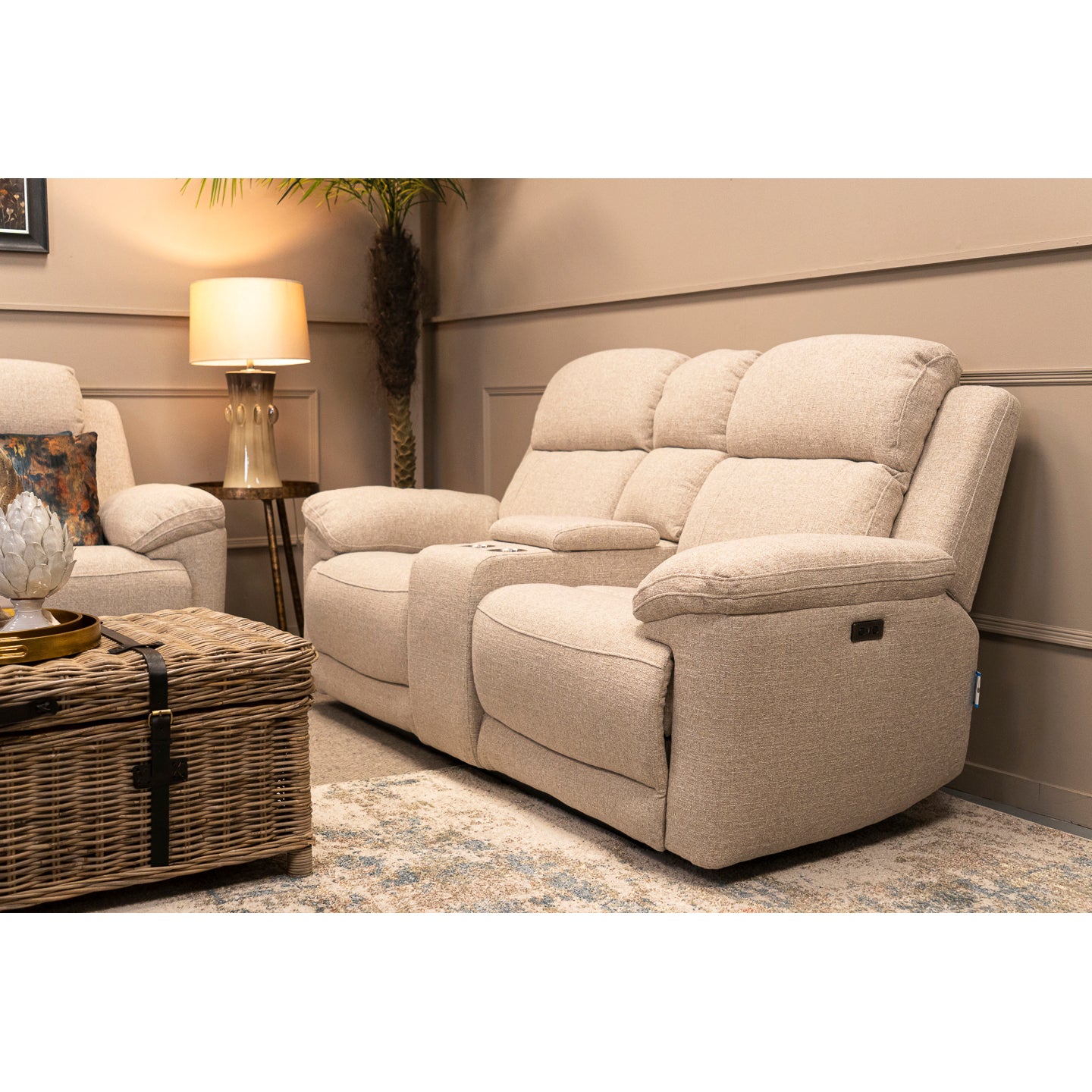Monique 2.5 Seater - Powered Recliner Sofa