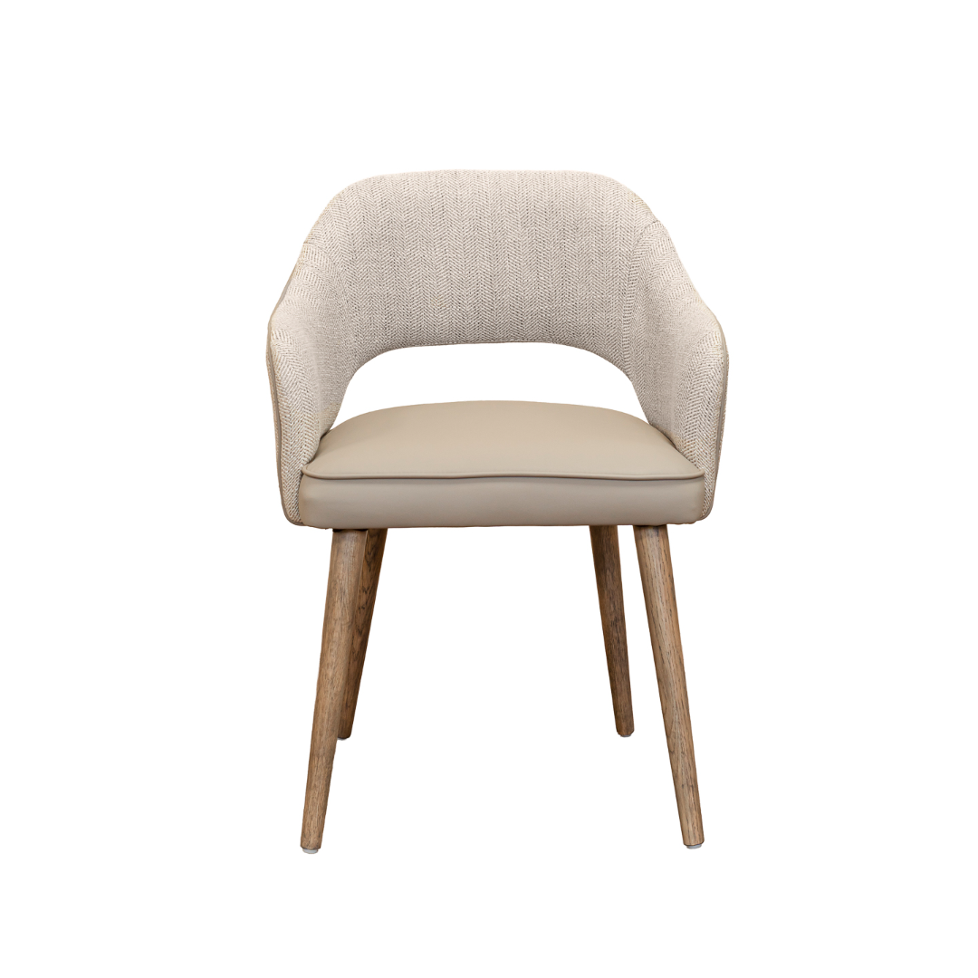 Porta Dining Chair - Grey Oak Leg
