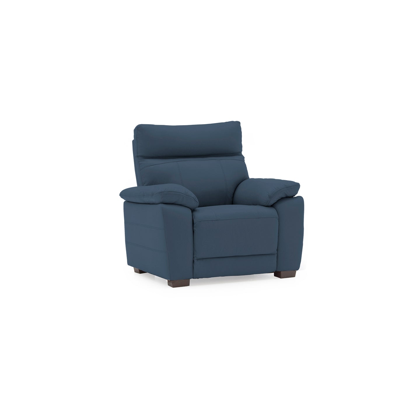 Positano Leather Armchair – Fixed