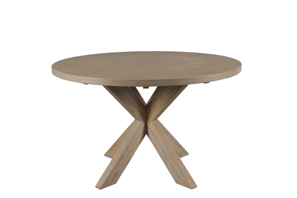 Preston Round Oak Dining Table 120cm