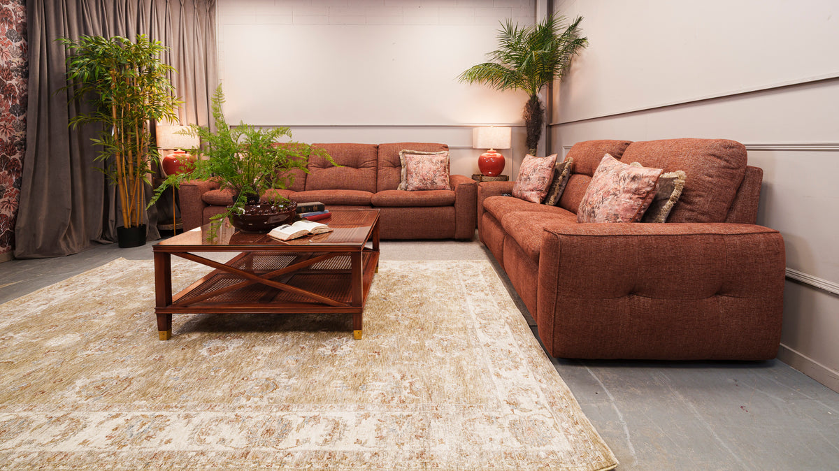 Priya 3 Seater Power Recliner Sofa - Fabric