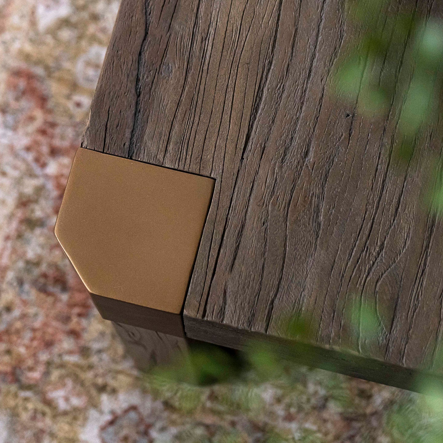 Reclaimed Elm Kinsale Rustic Style Coffee Table