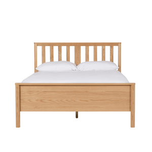 Renata 5ft Bed Low Footboard Oak front view
