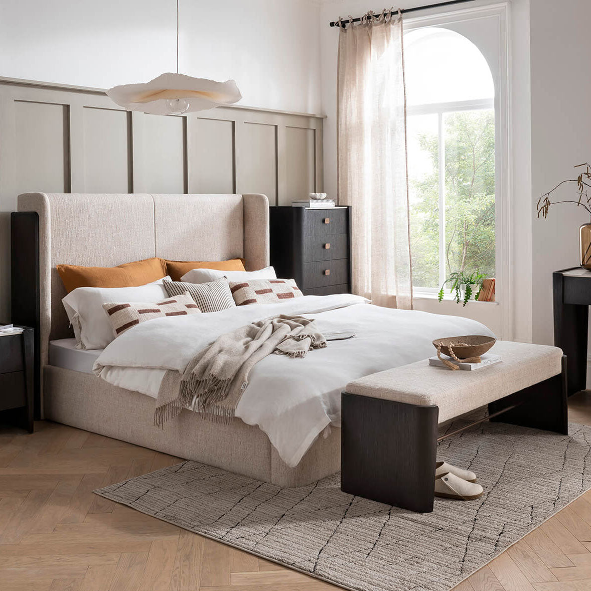 Rhodes 5ft Bed Ebony