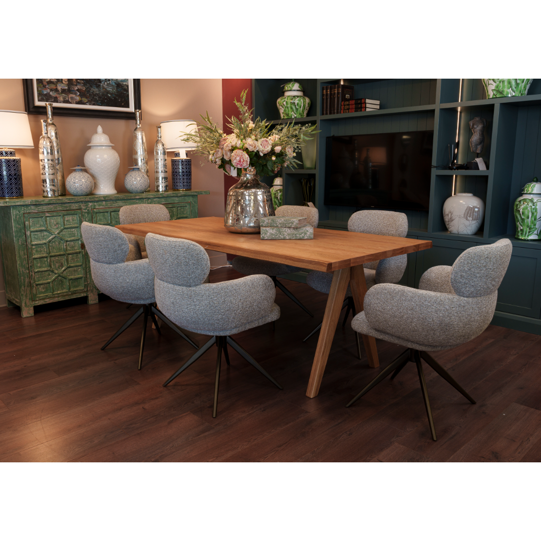 Rocco Dining Chair Light Brown