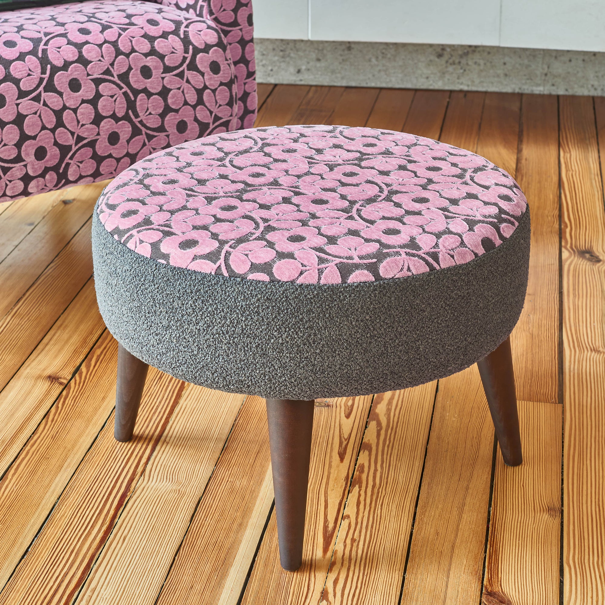 Orla Kiely Roundwood Stool