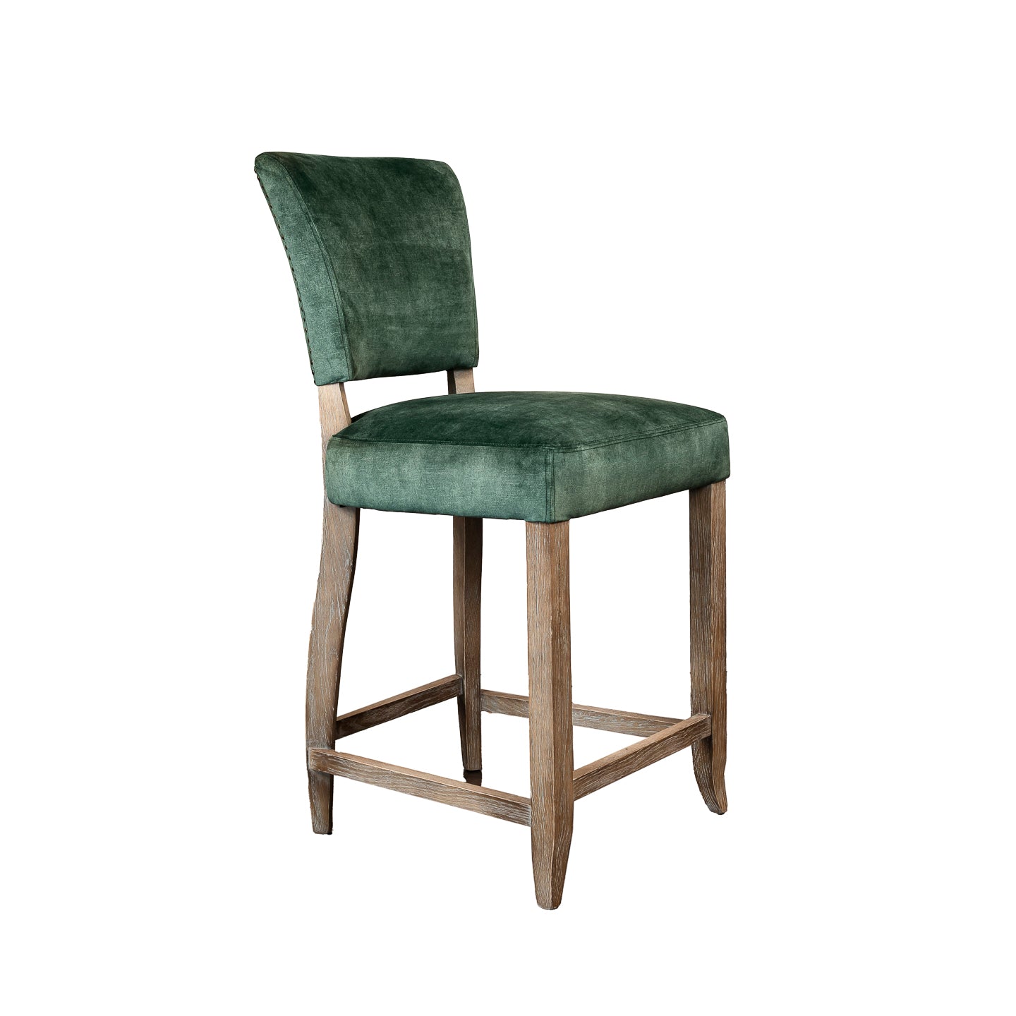 Shaw Barstool Dark Green