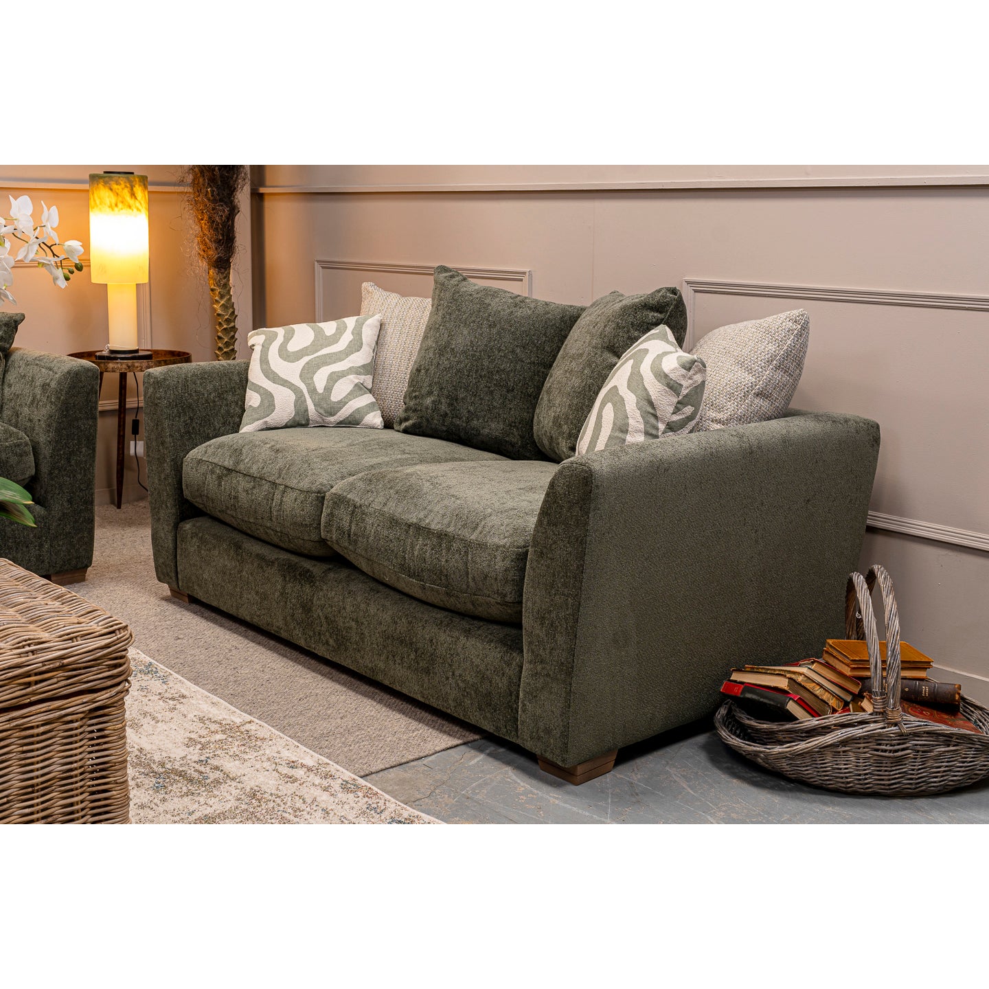 Toulouse 2 Seater Pillow Back Sofa