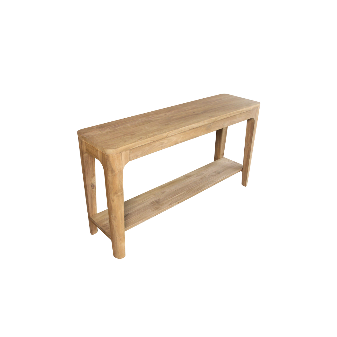 Torino 150cm Console Table with Shelf