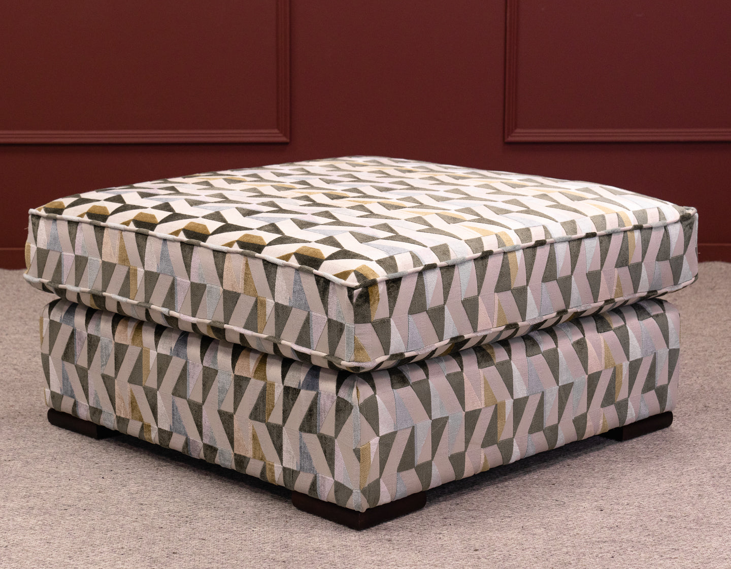 Madeleine Corner Footstool