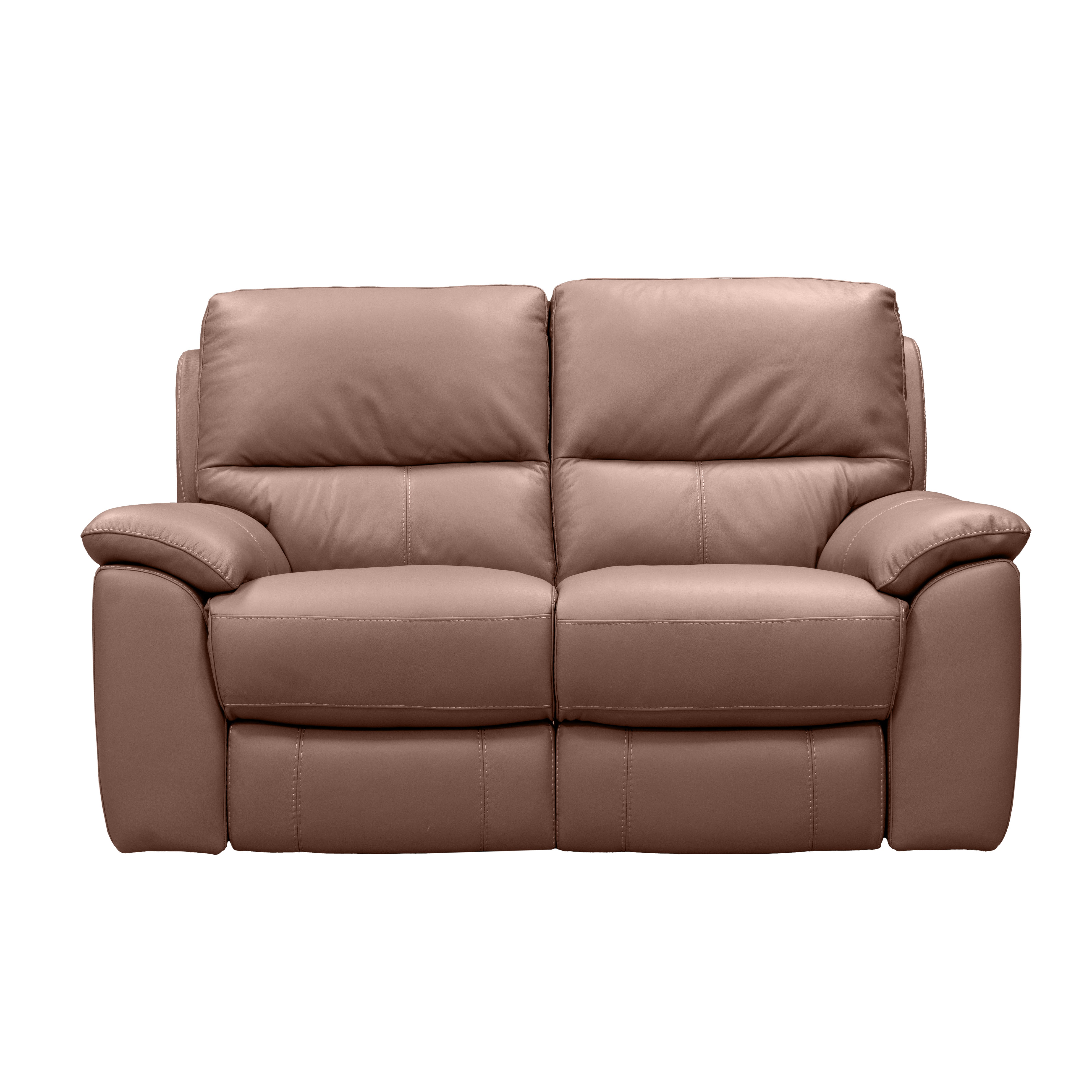 Naples Leather 2 Seater Powered Recliner Sofa