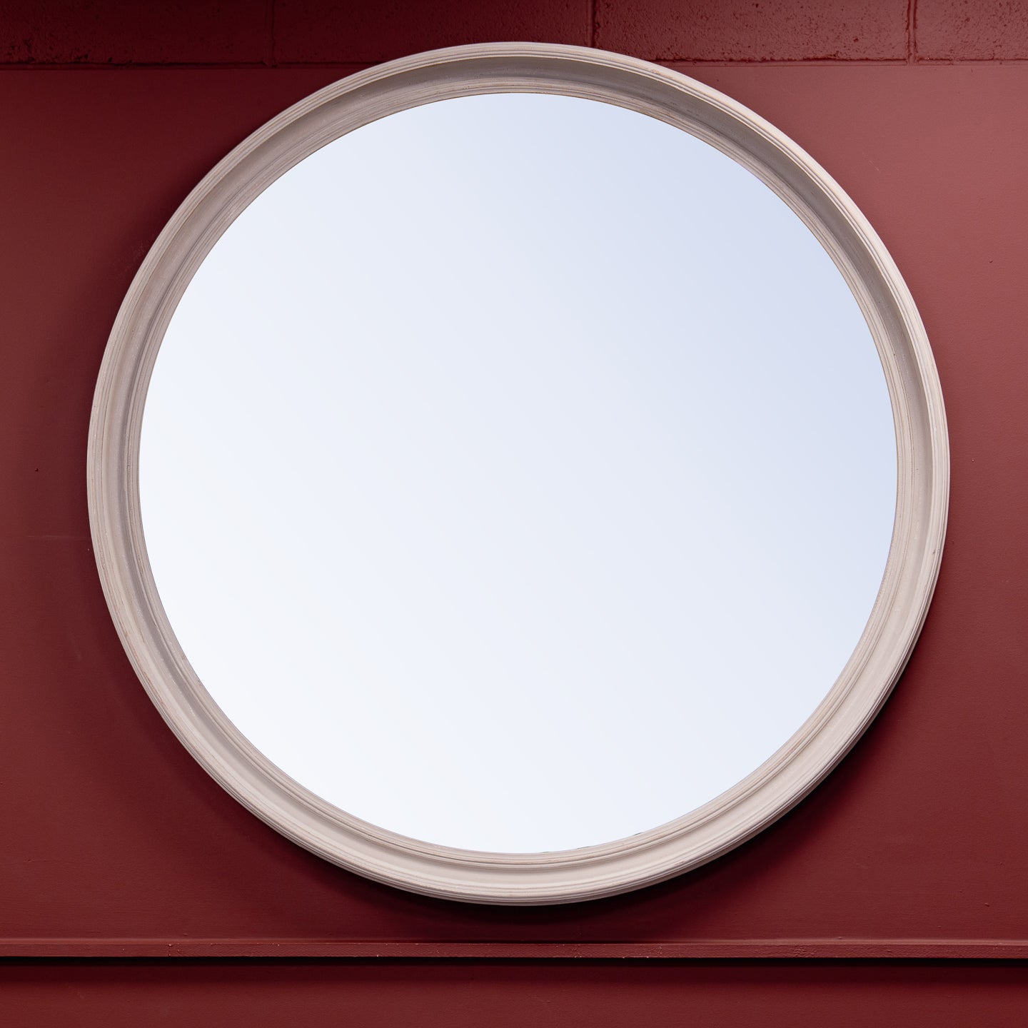 Brown Ash Frame Mirror 120cm