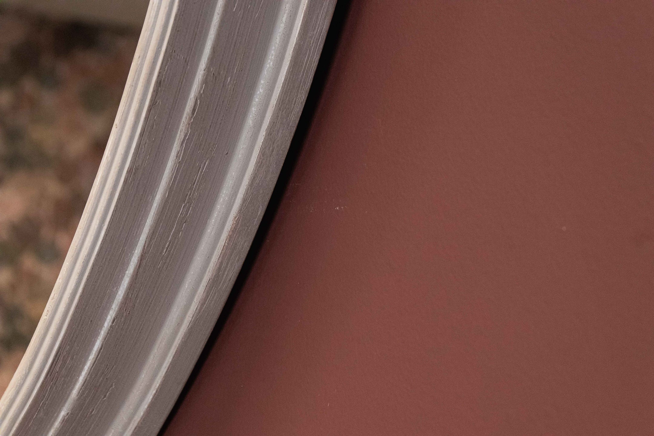 Brown Ash Frame Mirror 120cm