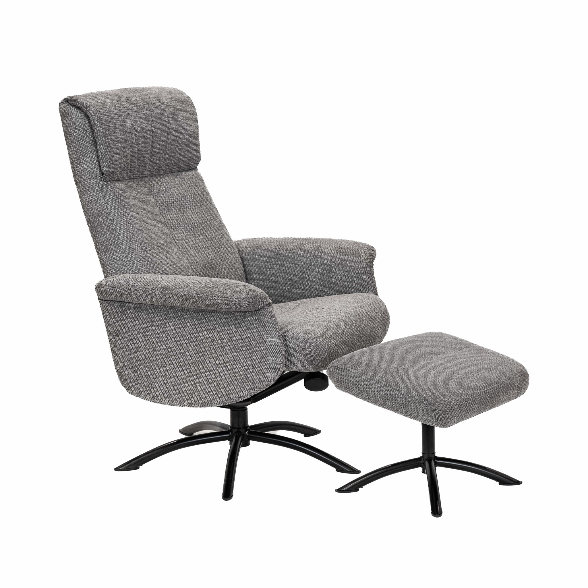 Montana Stone Recliner Chair with Ottoman